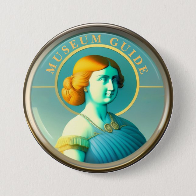 Museum Guide Button (Front)