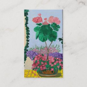 MUSEUM ISLAND BERLIN BLOOMS BUSINESS CARD
