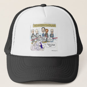 Museum Of Ex Political Parties Funny Gifts & Tees Trucker Hat