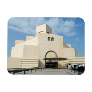 Museum of Islamic Arts, Qatar rectangular magnet
