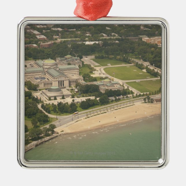 museum of science and industry Chicago Illinois Metal Ornament (Front)