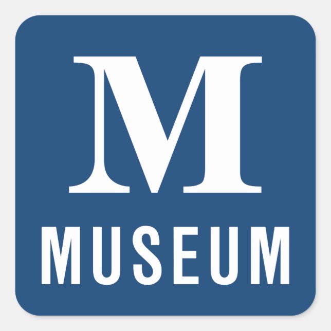 Museum Sign Stickers (Front)