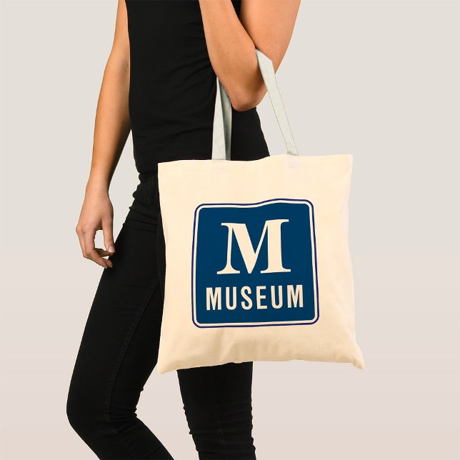 Museum Sign Tote Bag (Creator Uploaded)