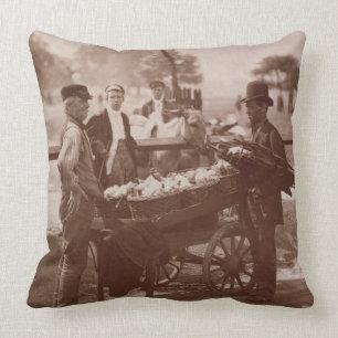 Mush Faker and Ginger Beer Maker, from 'Street Lif Cushion