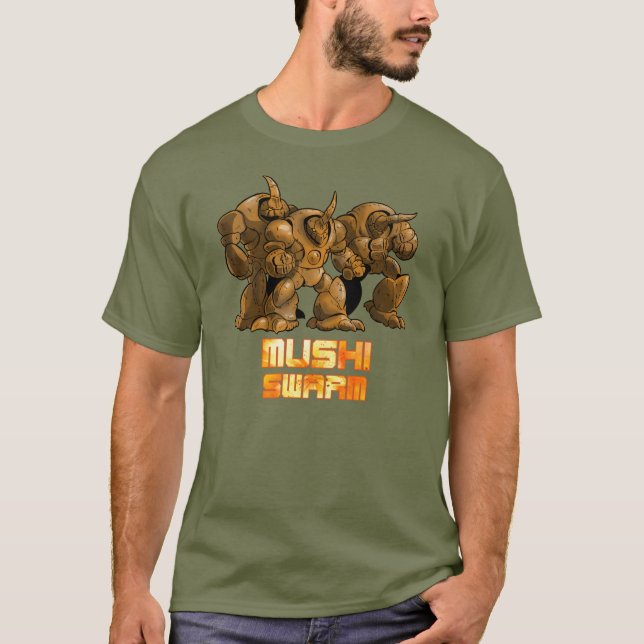Mushi Swarm Brown T-Shirt (Front)