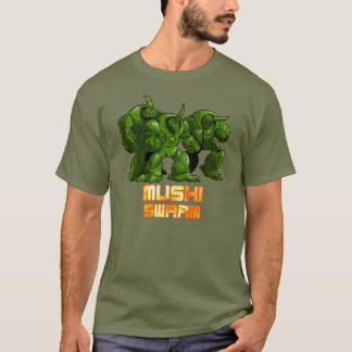 Mushi Swarm Green T-Shirt