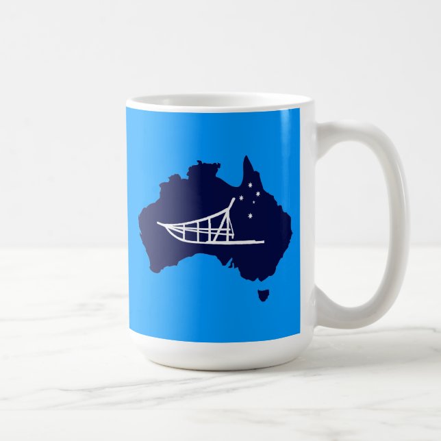 Mushing Down Under Coffee Mug (Right)