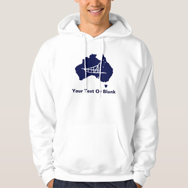 Mushing Down Under Hoodie (Front)