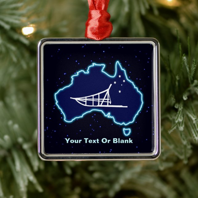Mushing Down Under Metal Tree Decoration (Tree)