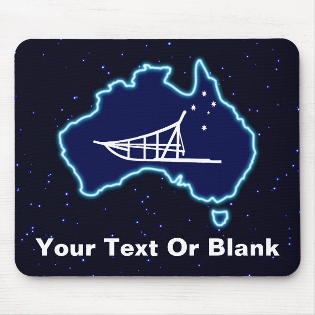 Mushing Down Under Mouse Pad (Front)