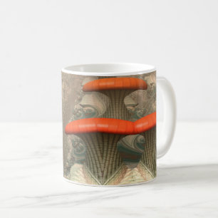 Mushroom Alien Planet Coffee Mug