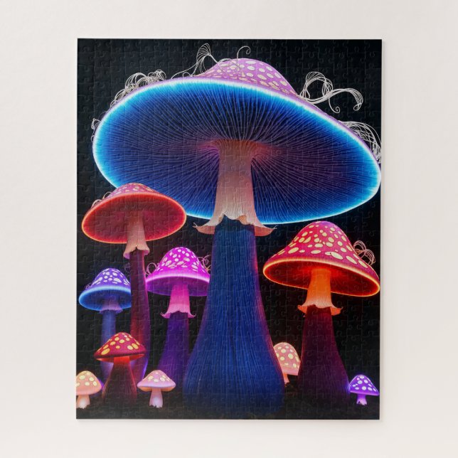 Mushroom Art Puzzle (Vertical)
