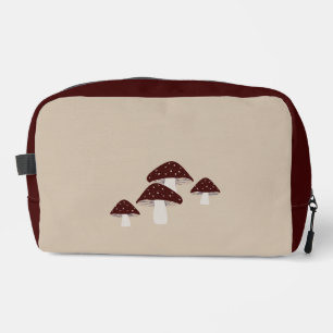 Mushroom Autumn Fall Colour Dopp Kit