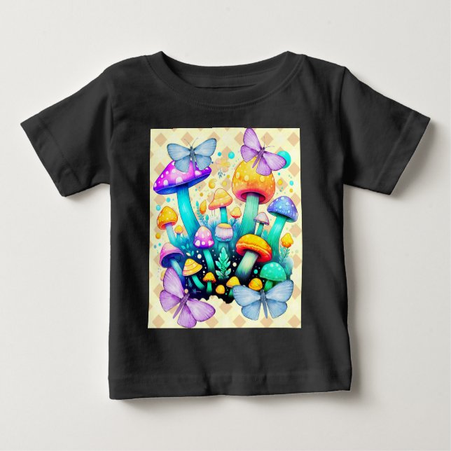  mushroom baby T-Shirt (Front)