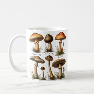 Mushroom Botanical Coffee Mug