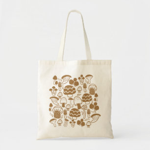 Mushroom Brown Tote Bag