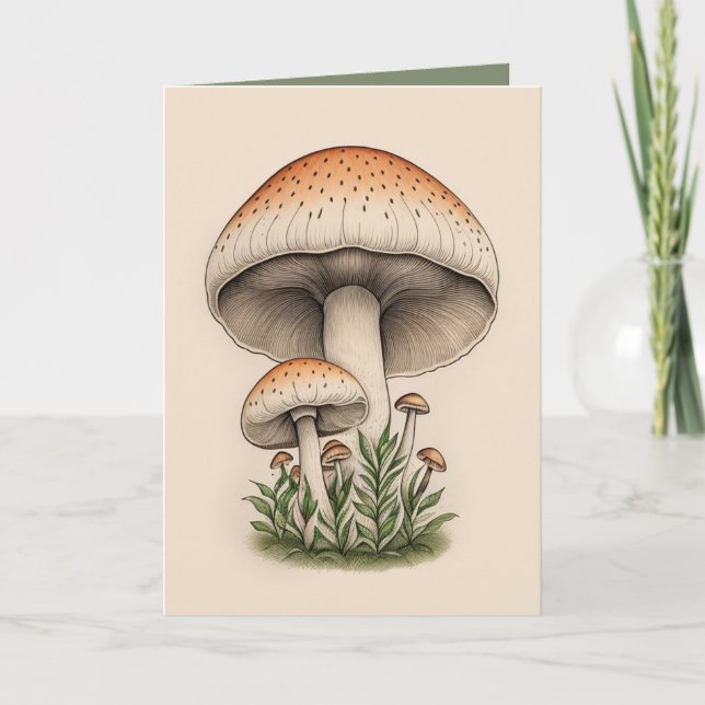 mushroom card (Front)