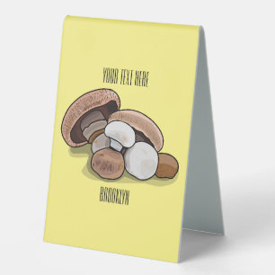 Mushroom cartoon illustration