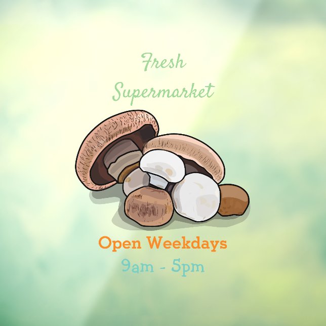 Mushroom cartoon illustration (Sheet 3)