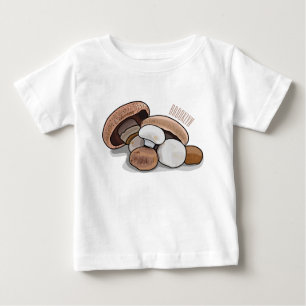 Mushroom cartoon illustration baby T-Shirt