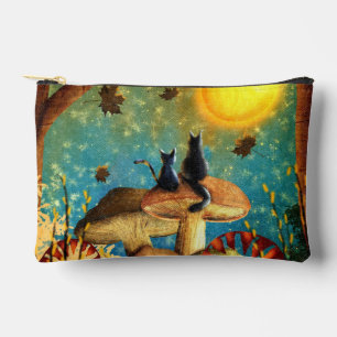 Mushroom Cats Accessory Pouch