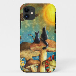 Mushroom Cats iPhone 11 Case