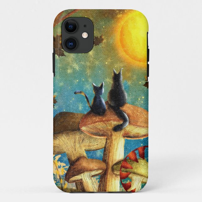 Mushroom Cats  Case-Mate iPhone Case (Back)