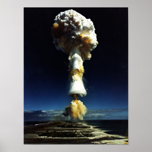 Mushroom Cloud Poster