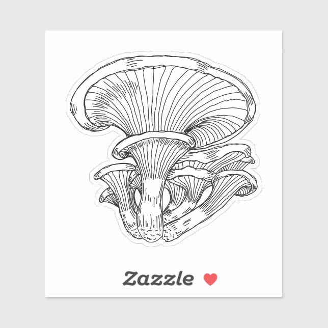Mushroom Cluster Sticker (Sheet)