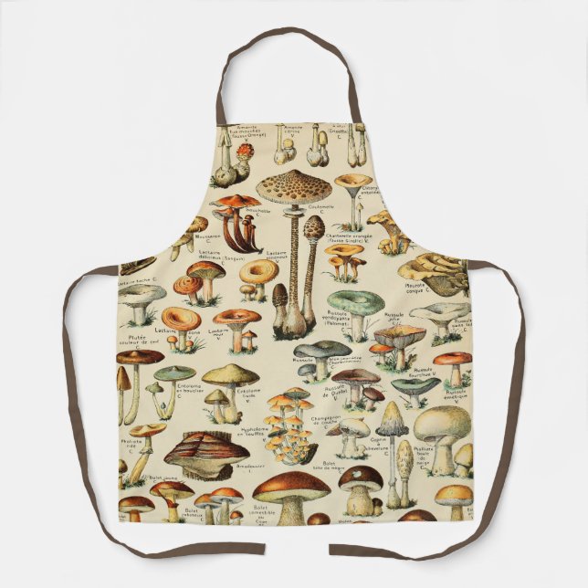 Mushroom Collection  Apron (Front)