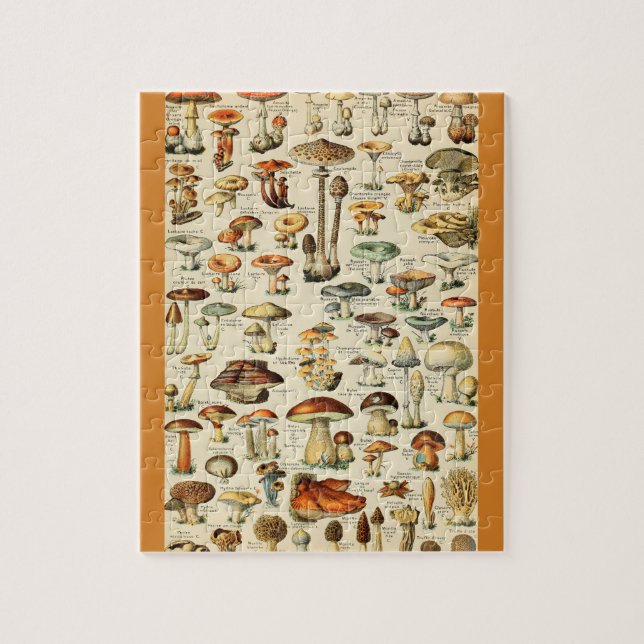 Mushroom Collection Jigsaw Puzzle (Vertical)