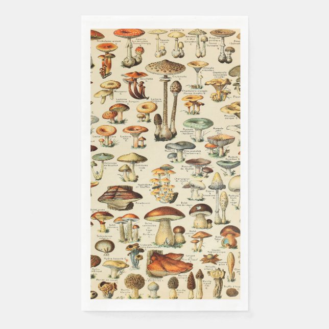 Mushroom Collection      Napkin (Front)