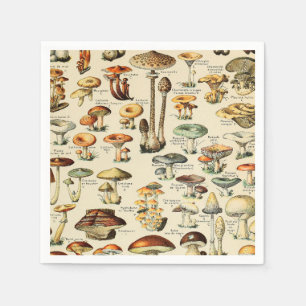 Mushroom Collection    Napkin