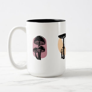Mushroom design mug