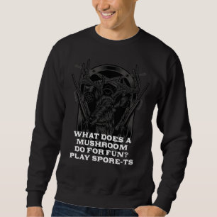 Mushroom Do for Fun Mushroom Cottagecore Sweatshirt