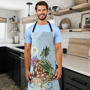 Mushroom Dragon Apron