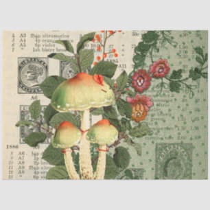 Mushroom Ephemera Design Series #12 Tissue Paper