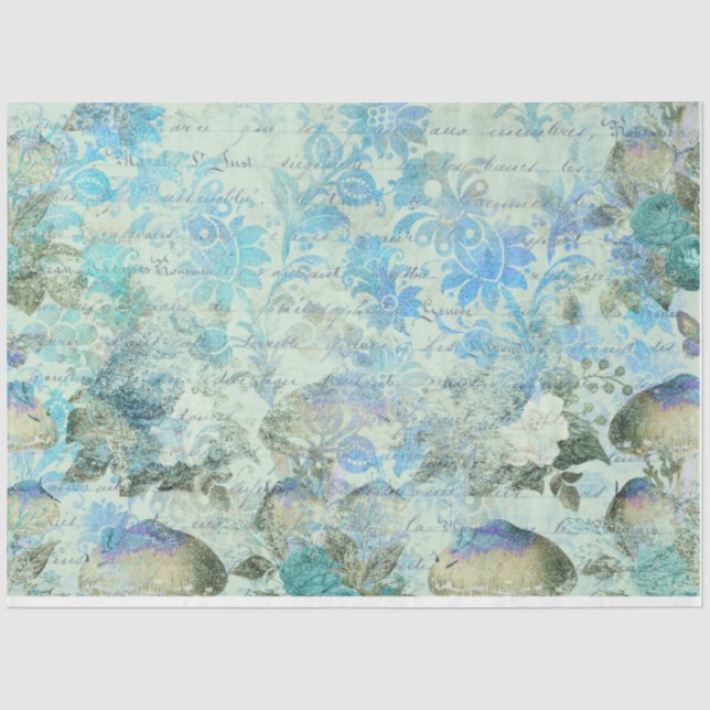 Mushroom Ephemera Design Series #16 Tissue Paper (Front)