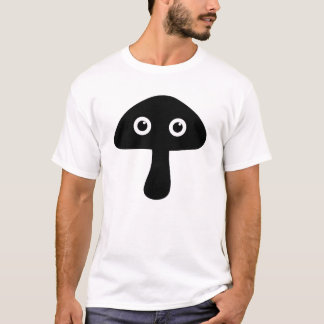 Mushroom Face Silhouette T-Shirt
