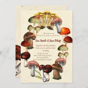 Mushroom Fairy Ring Invitations