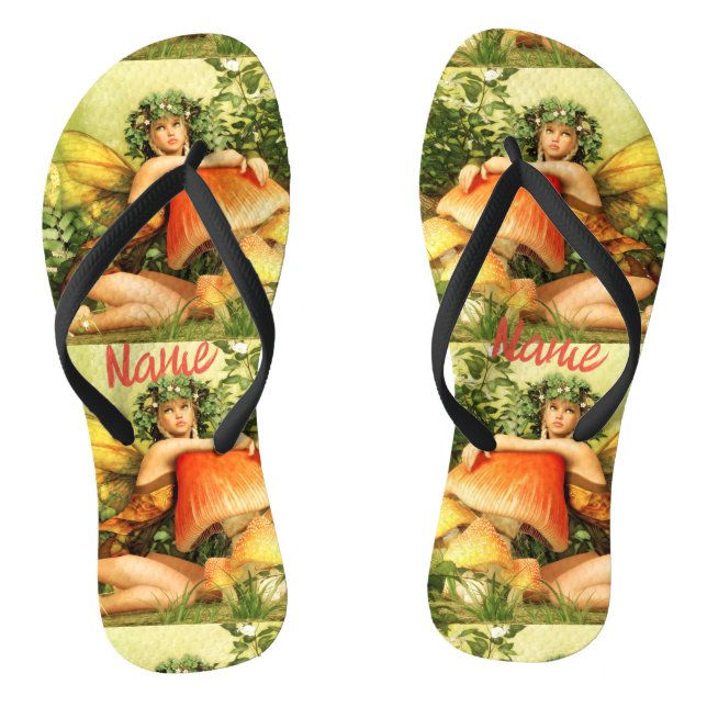 Mushroom fairy Thunder_Cove Thongs (Footbed)