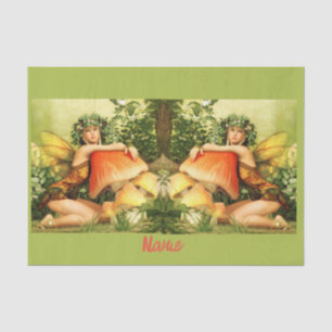 Mushroom fairy Thunder_Cove Tissue Paper