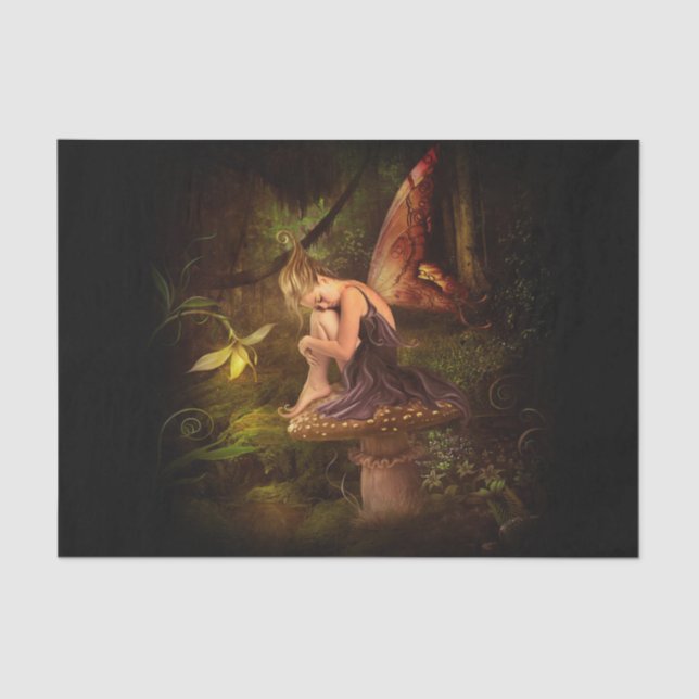 mushroom fairy tissue paper (Front)