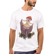 Mushroom fantasy girl