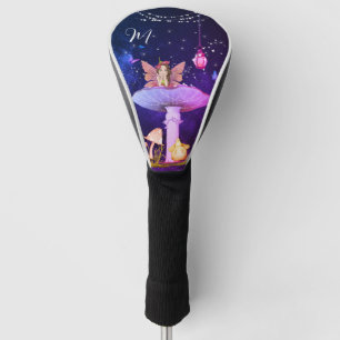 Mushroom Fantasy Monogram Magical Fairy Golf Head Cover