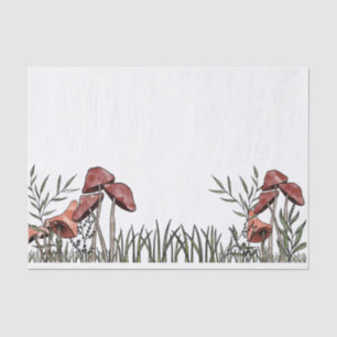 Mushroom Field Tissue Paper