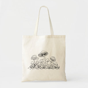 Mushroom Foraging Tote Bag