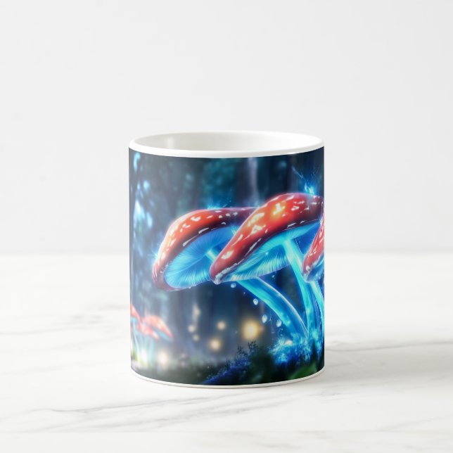 Mushroom Forest Coffee Mug (Center)