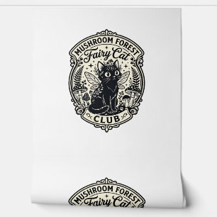 Mushroom Forest Fairy Cat Funny Cat Graphic - Mush Wallpaper