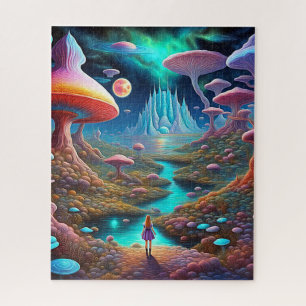 Mushroom Forest Jigsaw Puzzle